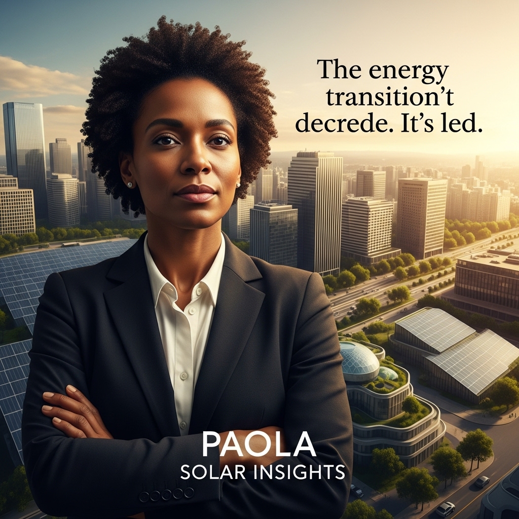 La transición energética no se decreta. Se diseña, se lidera y se sostiene en el tiempo.