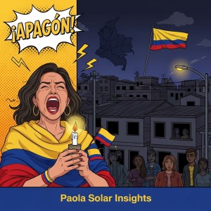 Crisis energética Colombia 2027: riesgo real y solución solar