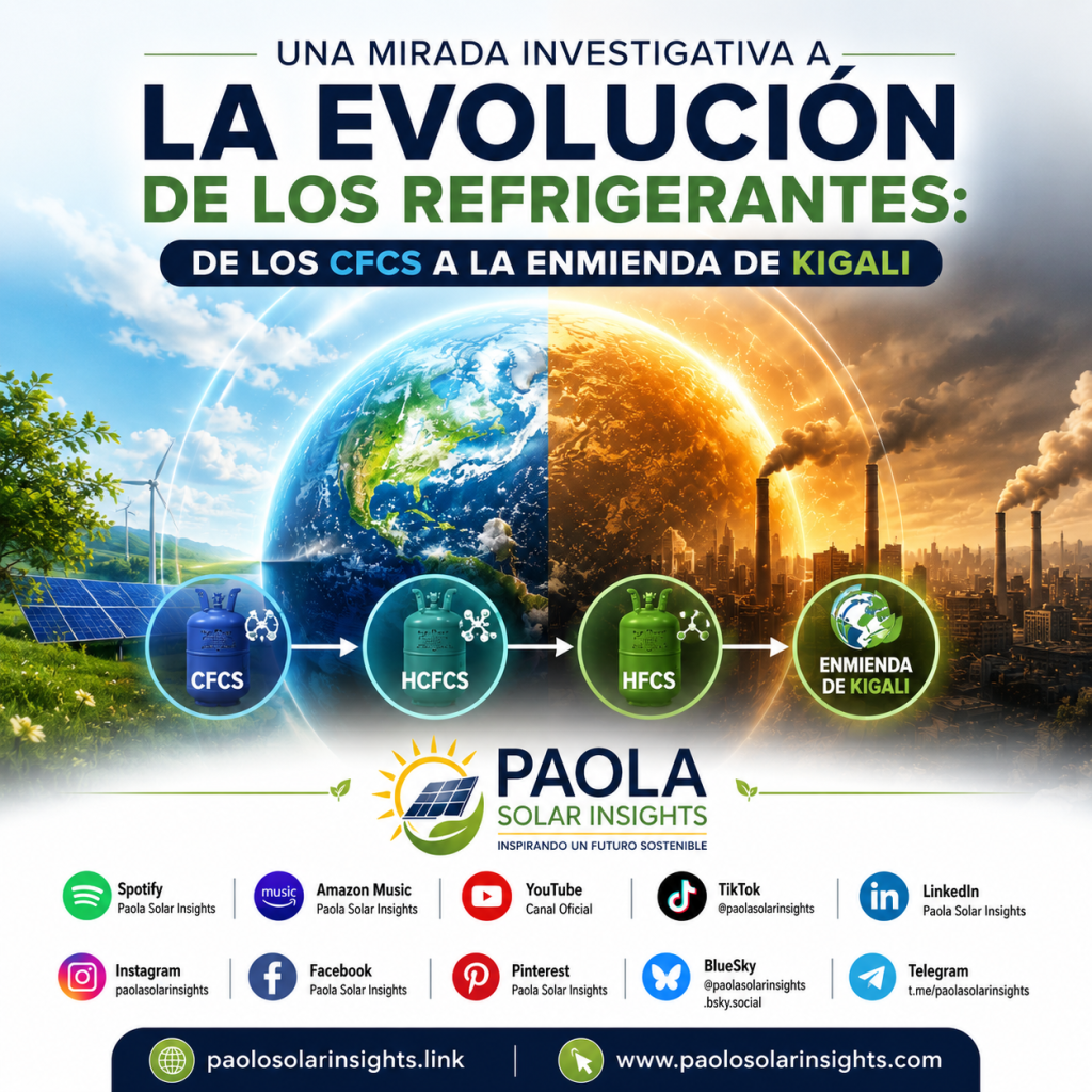 #Sostenibilidad #CambioClimatico #TransicionEnergetica #EnergiaSolar #EnergiasRenovables #ESG #HuellaDeCarbono #InnovacionSostenible #EconomiaCircular #EficienciaEnergetica #LiderazgoSostenible #CambioGlobal #MedioAmbiente #CalentamientoGlobal #AccionClimatica #Agenda2030 #ODS #DesarrolloSostenible #EmpresasSostenibles #EstrategiaEmpresarial #ImpactoAmbiental #TecnologiaLimpia #RefrigeracionSostenible #EnmiendaDeKigali #ProtocoloDeMontreal #Descarbonizacion #SostenibilidadCorporativa #FuturoSostenible #GreenBusiness #PaolaSolarInsights